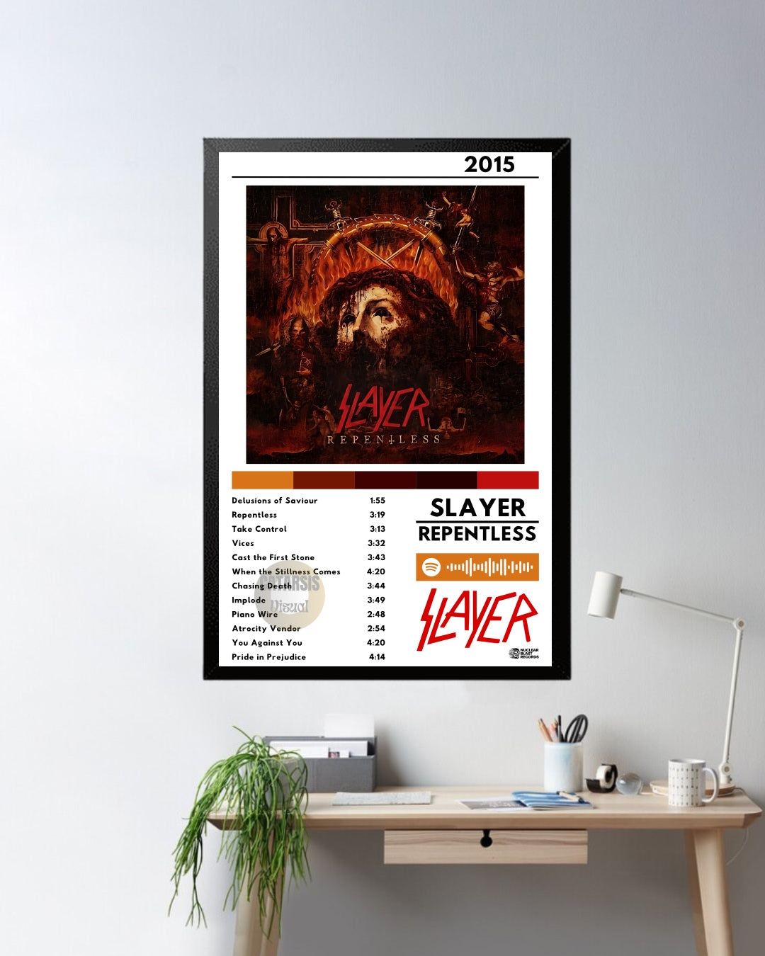Cuadro Slayer - Repentless