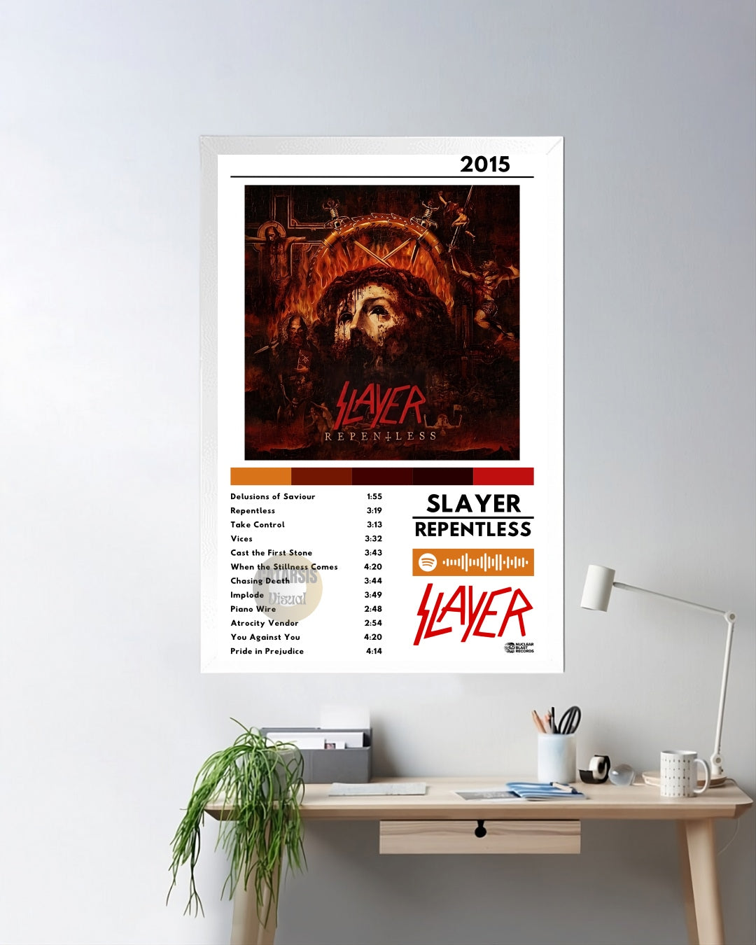Cuadro Slayer - Repentless