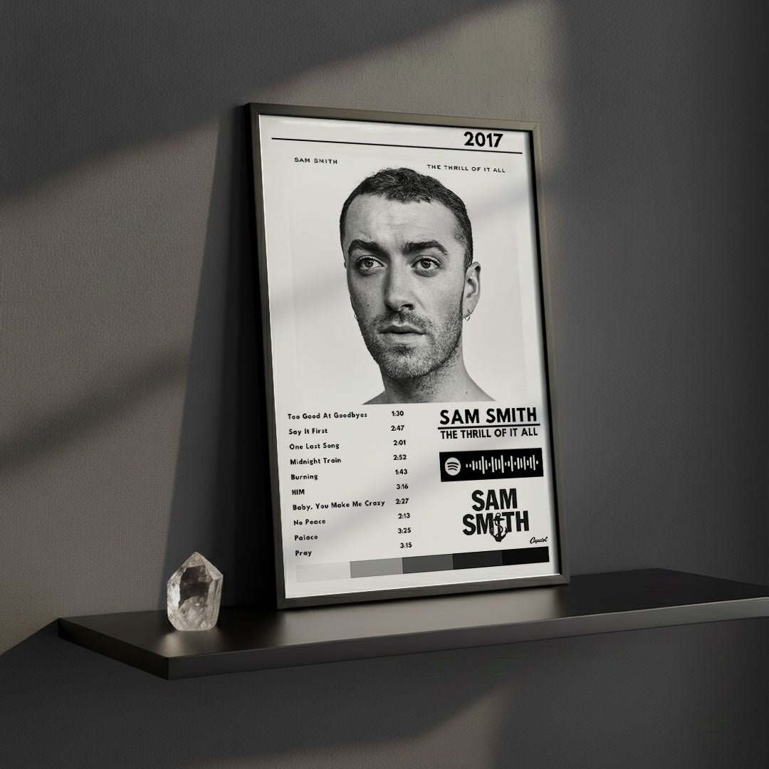 Cuadro Sam Smith - The Thrill of It All