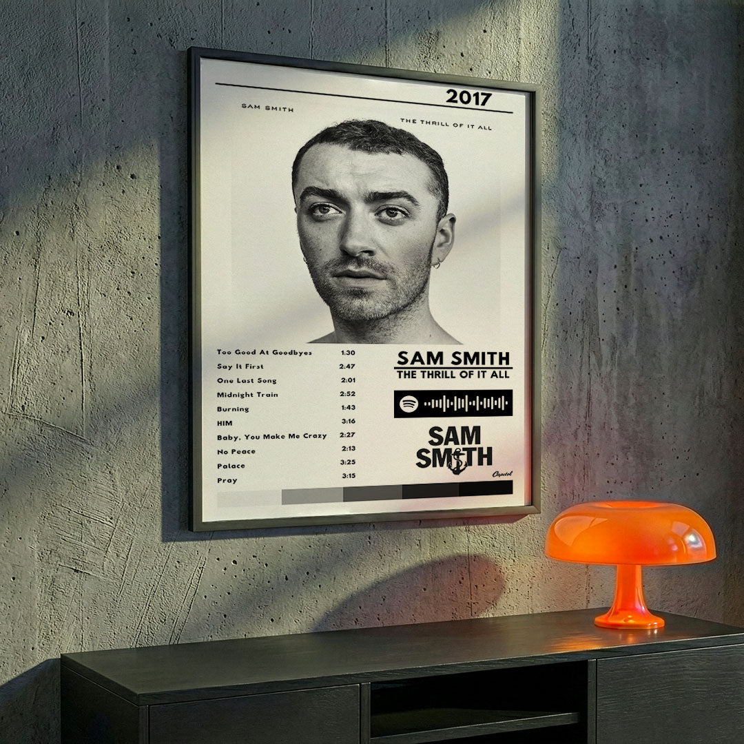 Cuadro Sam Smith - The Thrill of It All