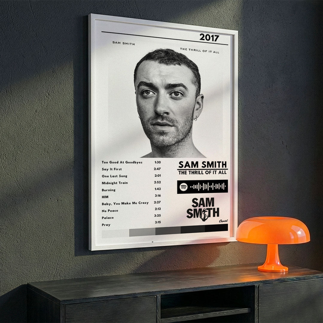 Cuadro Sam Smith - The Thrill of It All