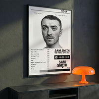 Cuadro Sam Smith - The Thrill of It All