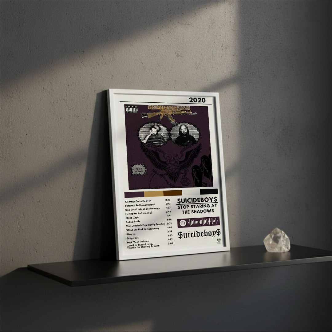 Cuadro $uicideboy$ - Stop Staring At the Shadows