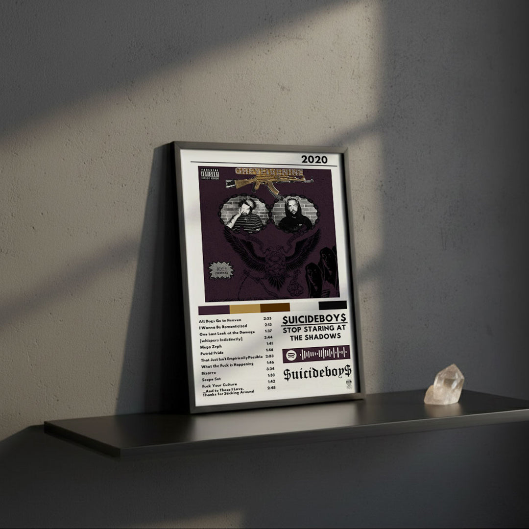 Cuadro $uicideboy$ - Stop Staring At the Shadows