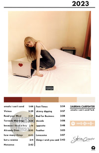 Cuadro Sabrina Carpenter - emails i can't send fwd