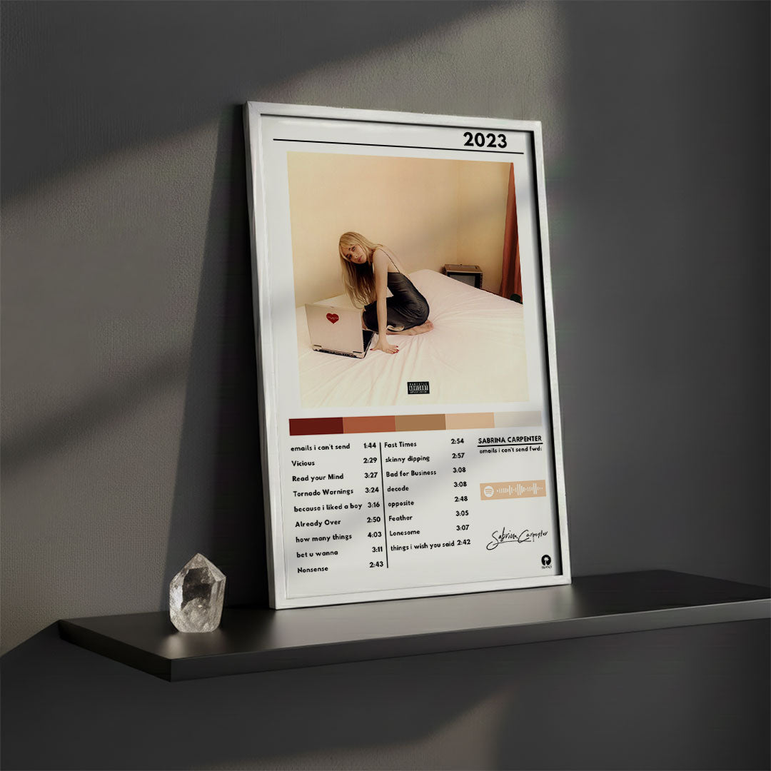 Cuadro Sabrina Carpenter - emails i can't send fwd