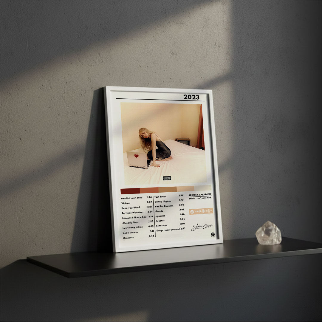 Cuadro Sabrina Carpenter - emails i can't send fwd