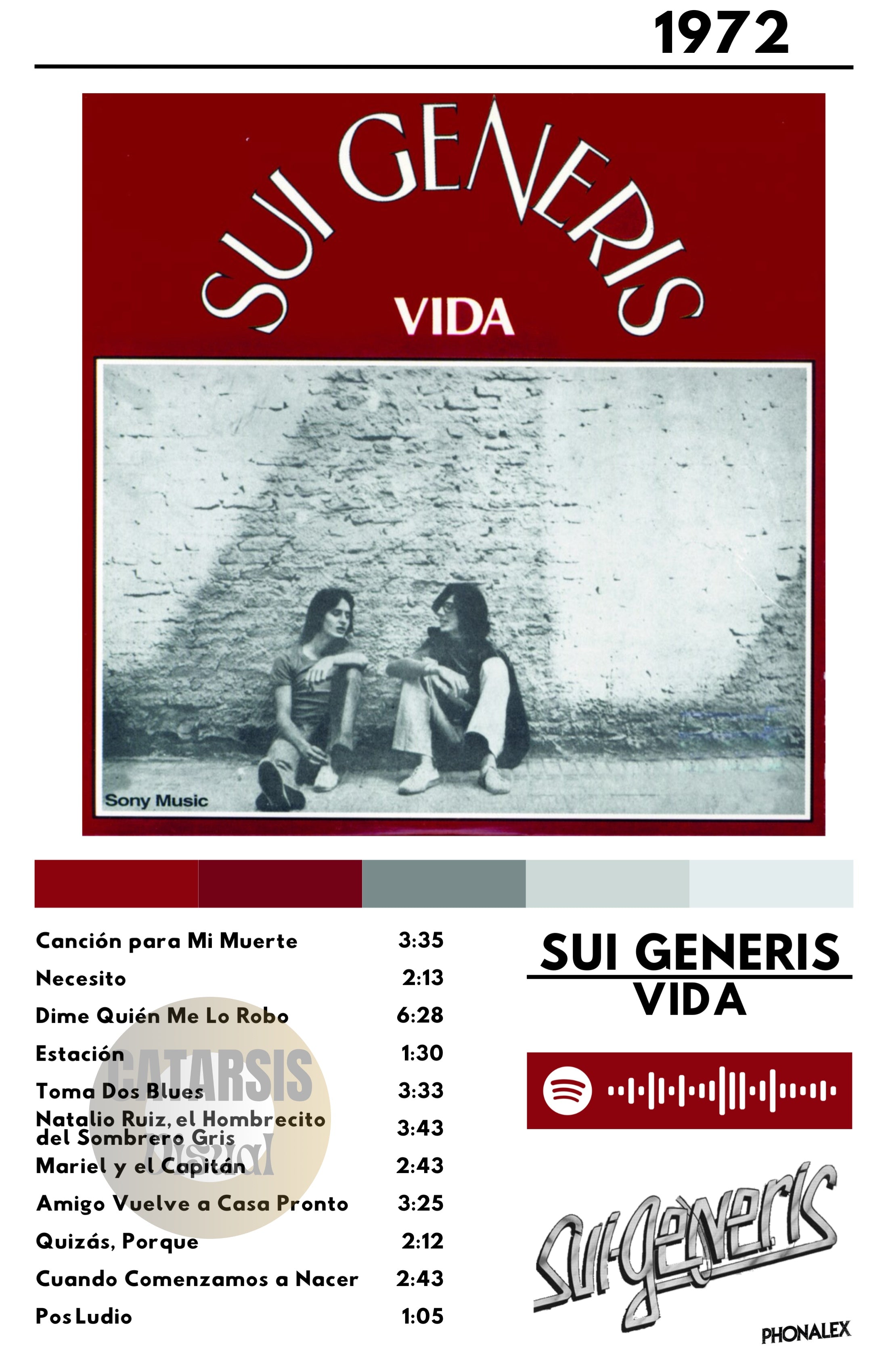 Cuadro Sui Generis - Vida