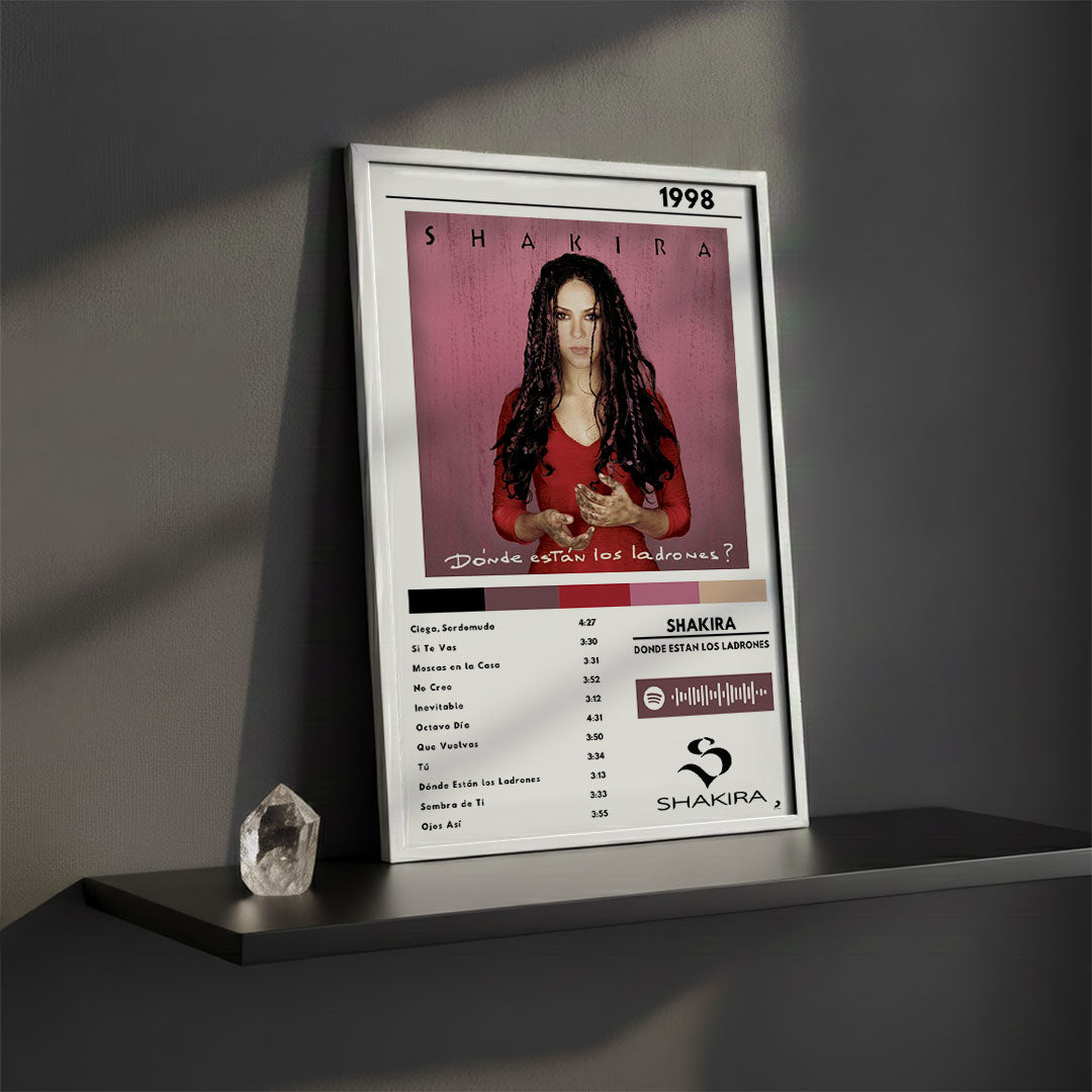 Cuadro  Shakira - Donde Estan Los Ladrones