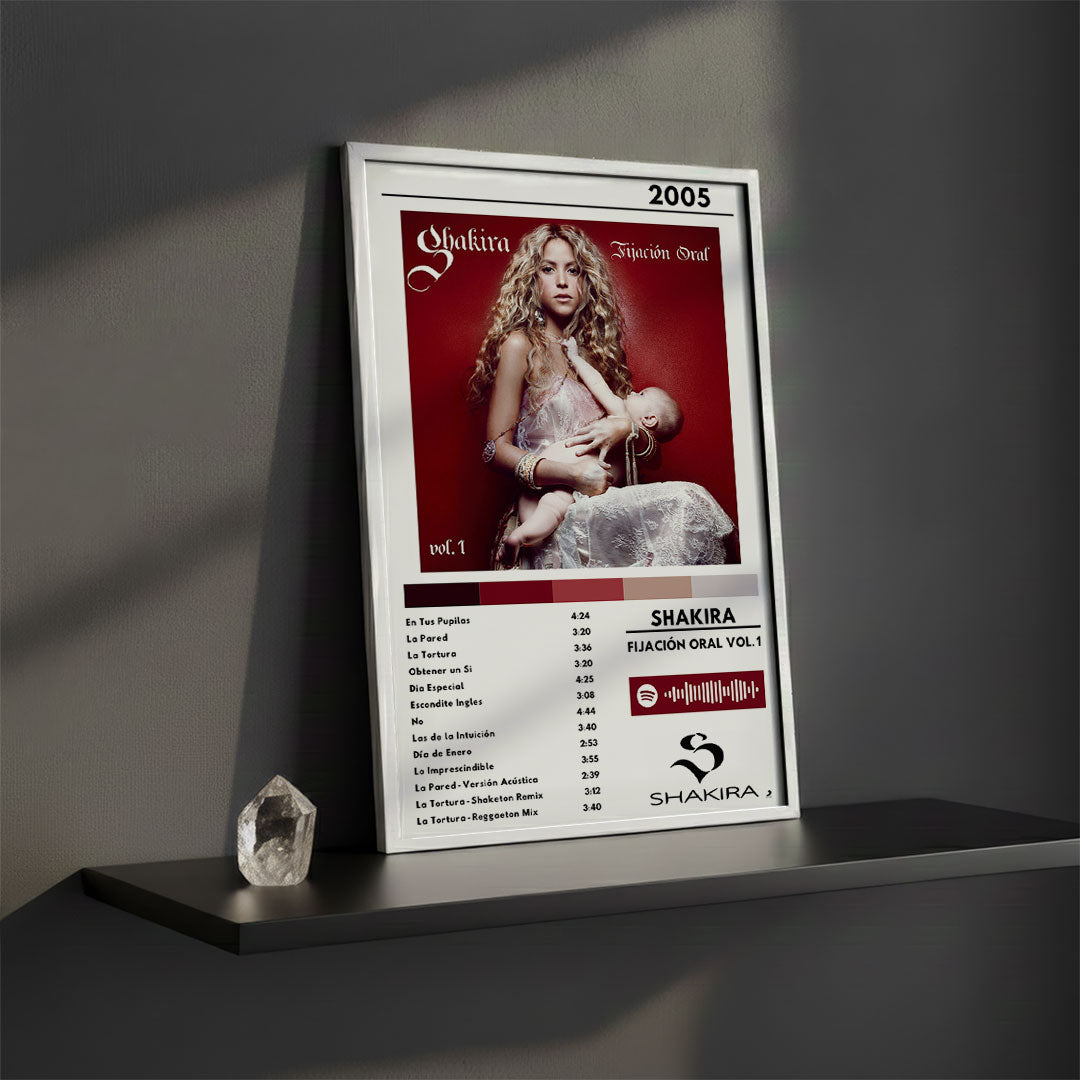 Cuadro  Shakira - Fijación Oral Vol. 1