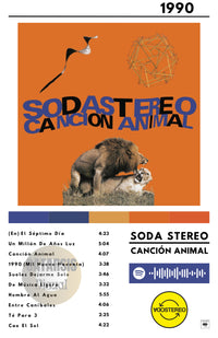 Cuadro Soda Stereo - Canción Animal