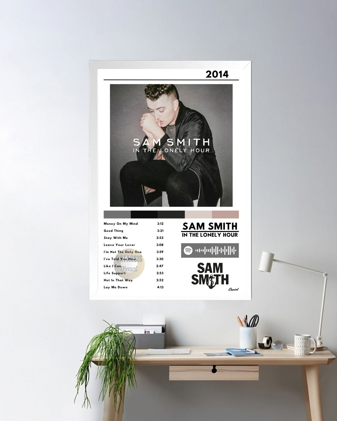 Cuadro Sam Smith - In the Lonely Hour