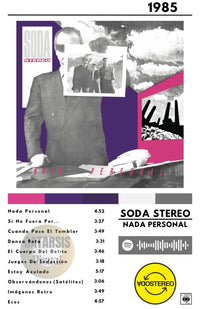 Cuadro Soda Stereo - Nada personal