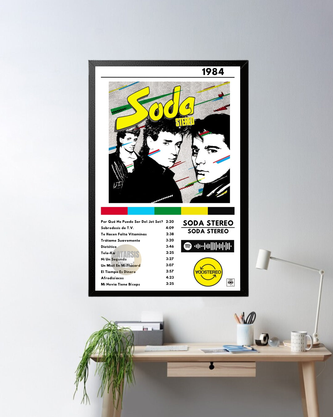 Cuadro Soda Stereo - Soda Stereo