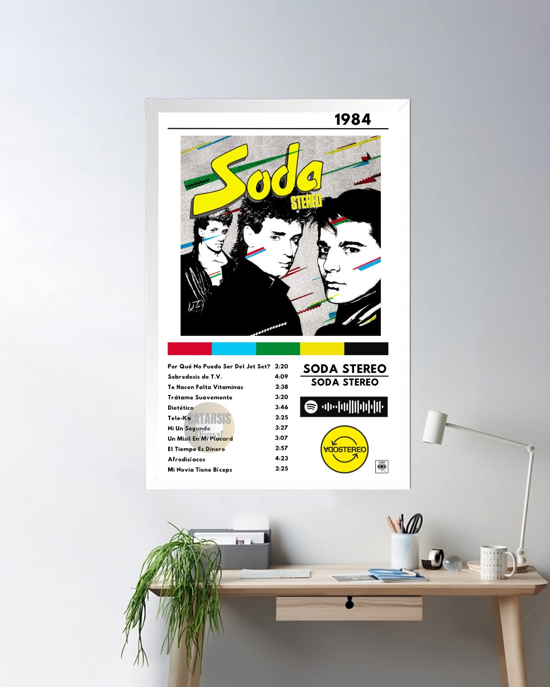 Cuadro Soda Stereo - Soda Stereo