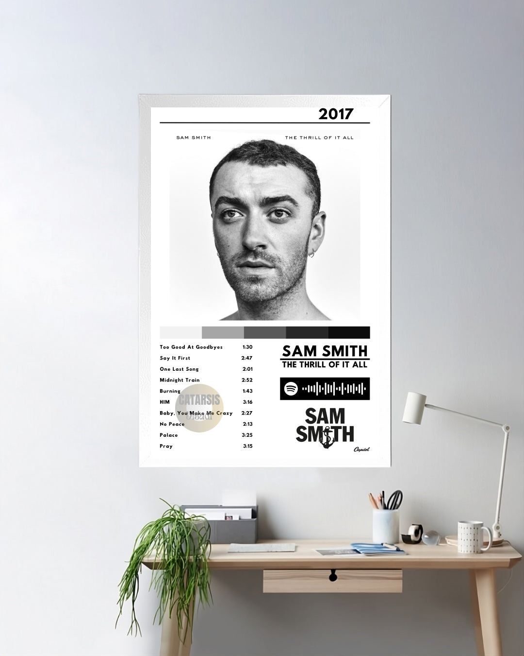 Cuadro Sam Smith - The Thrill of It All