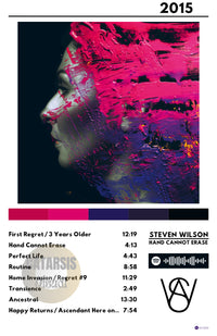 Cuadro Steven Wilson - Hand Cannot Erase