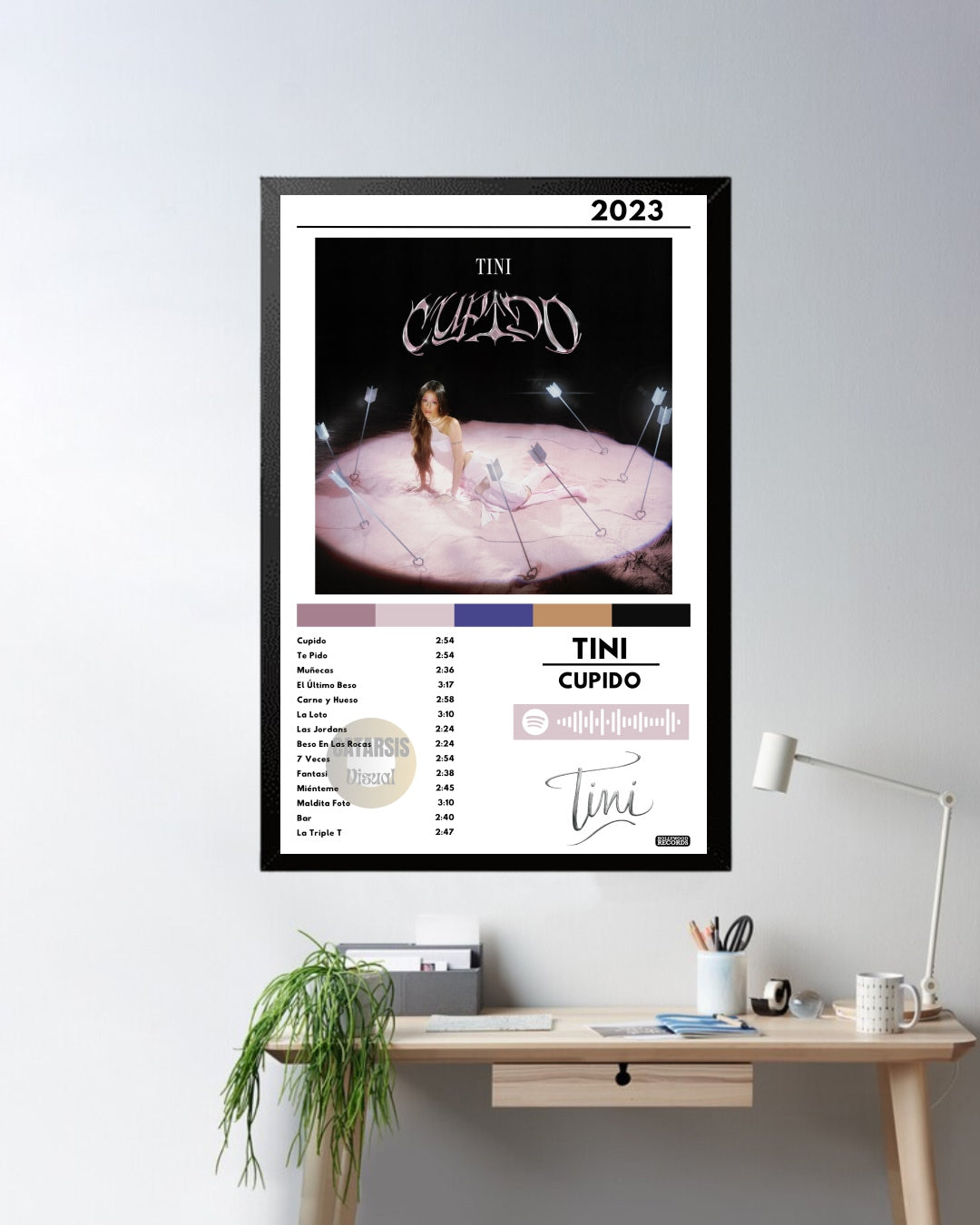 Cuadro TINI - Cupido