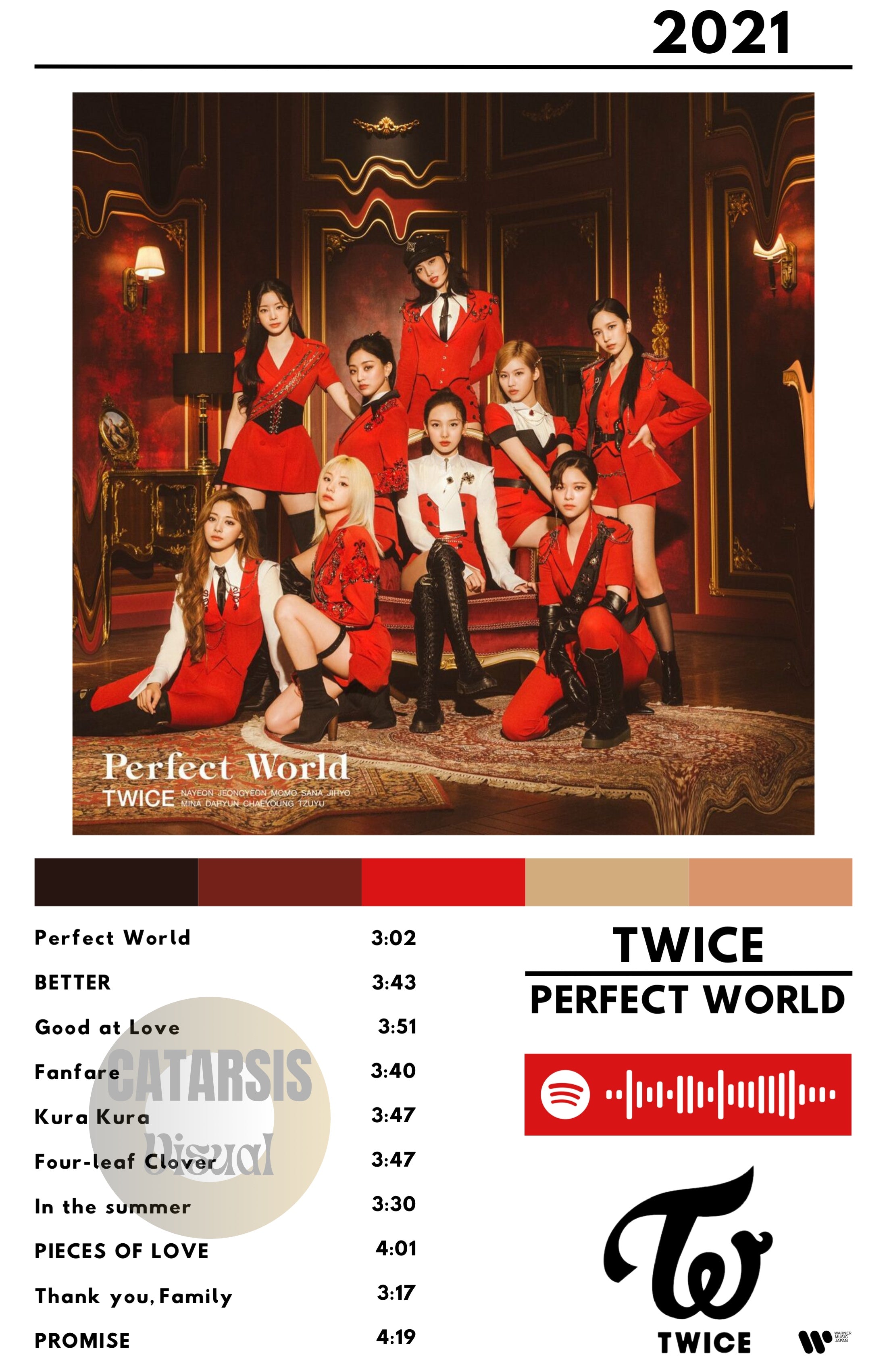 Cuadro Twice - Perfect World