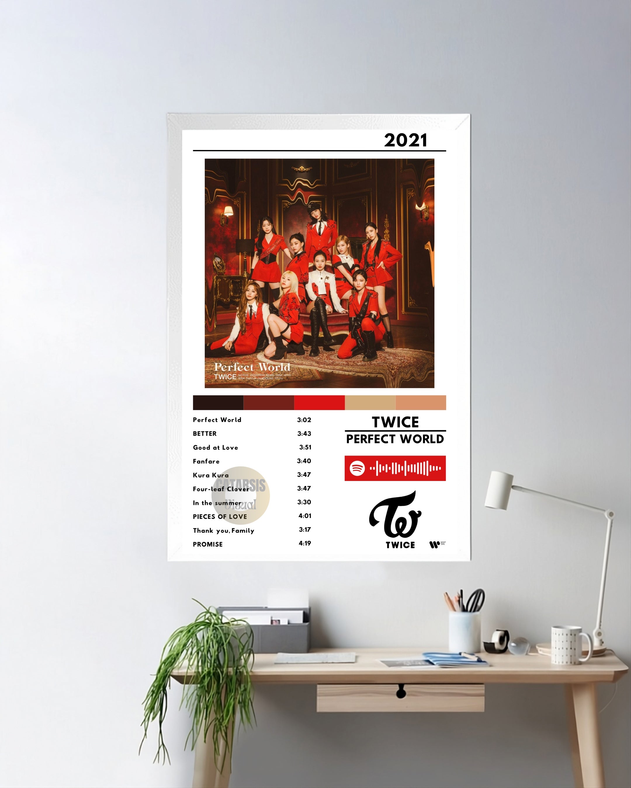 Cuadro Twice - Perfect World