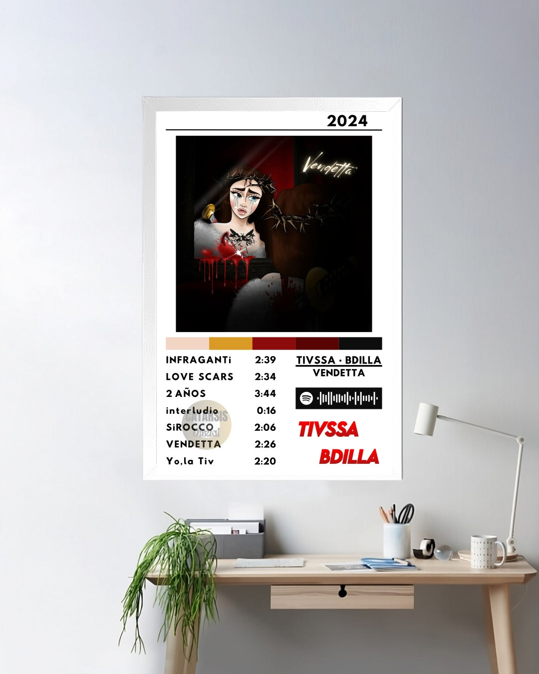 Cuadro Tivssa Bdilla- Vendetta