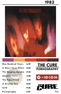 Cuadro The Cure - Pornography