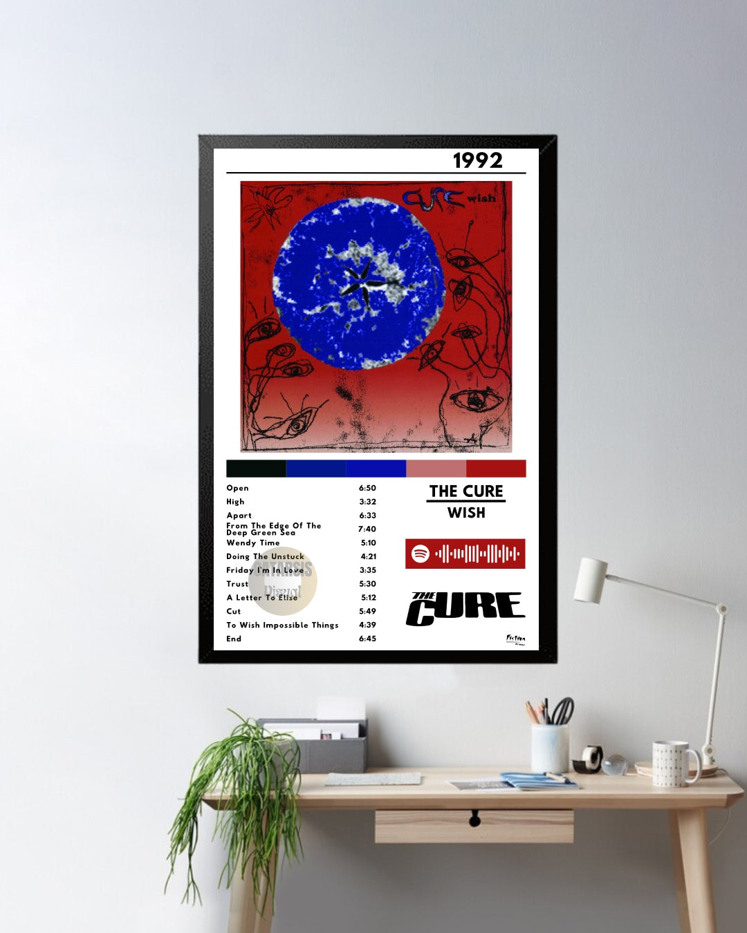 Cuadro The Cure - Wish