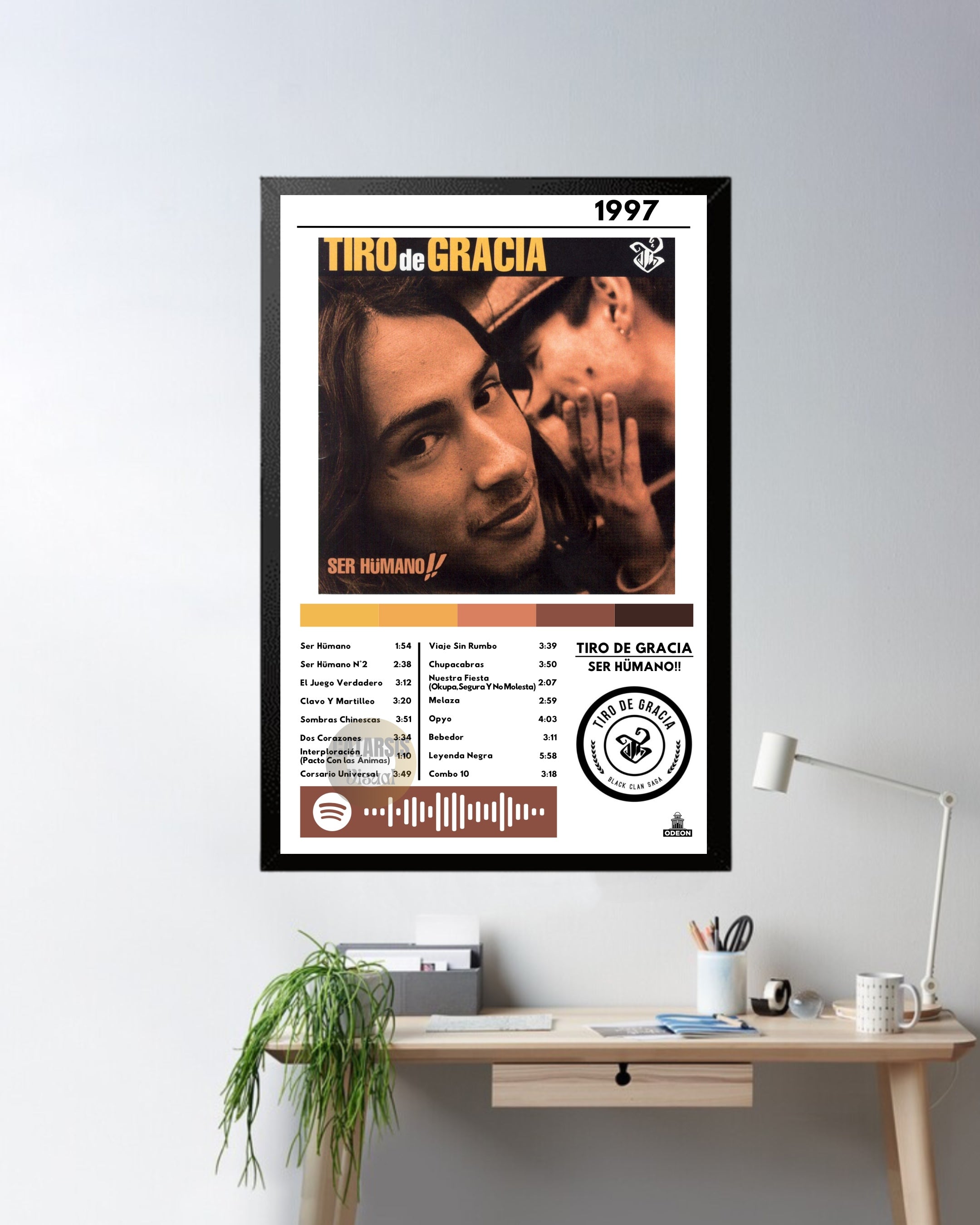 Cuadro Tiro De Gracia - Ser Hümano!!