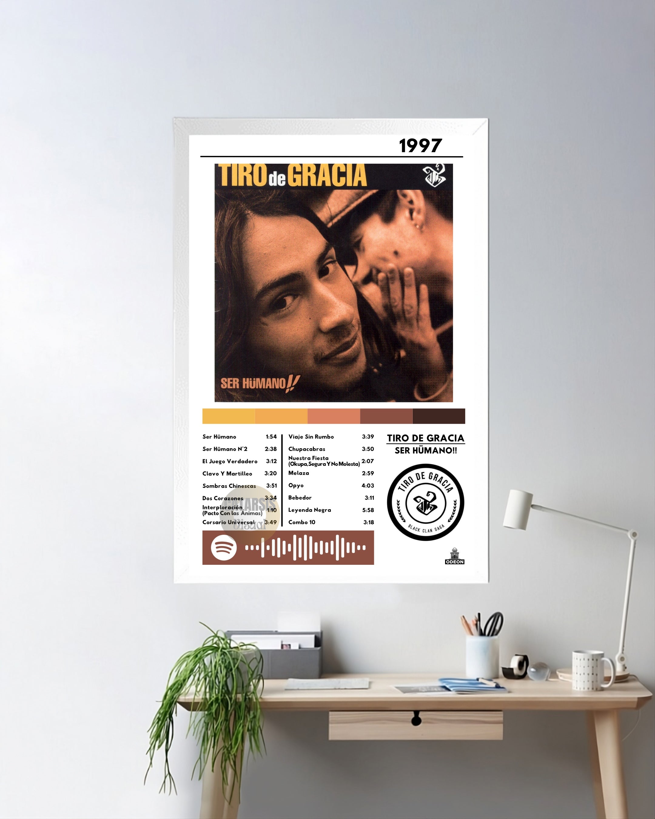 Cuadro Tiro De Gracia - Ser Hümano!!