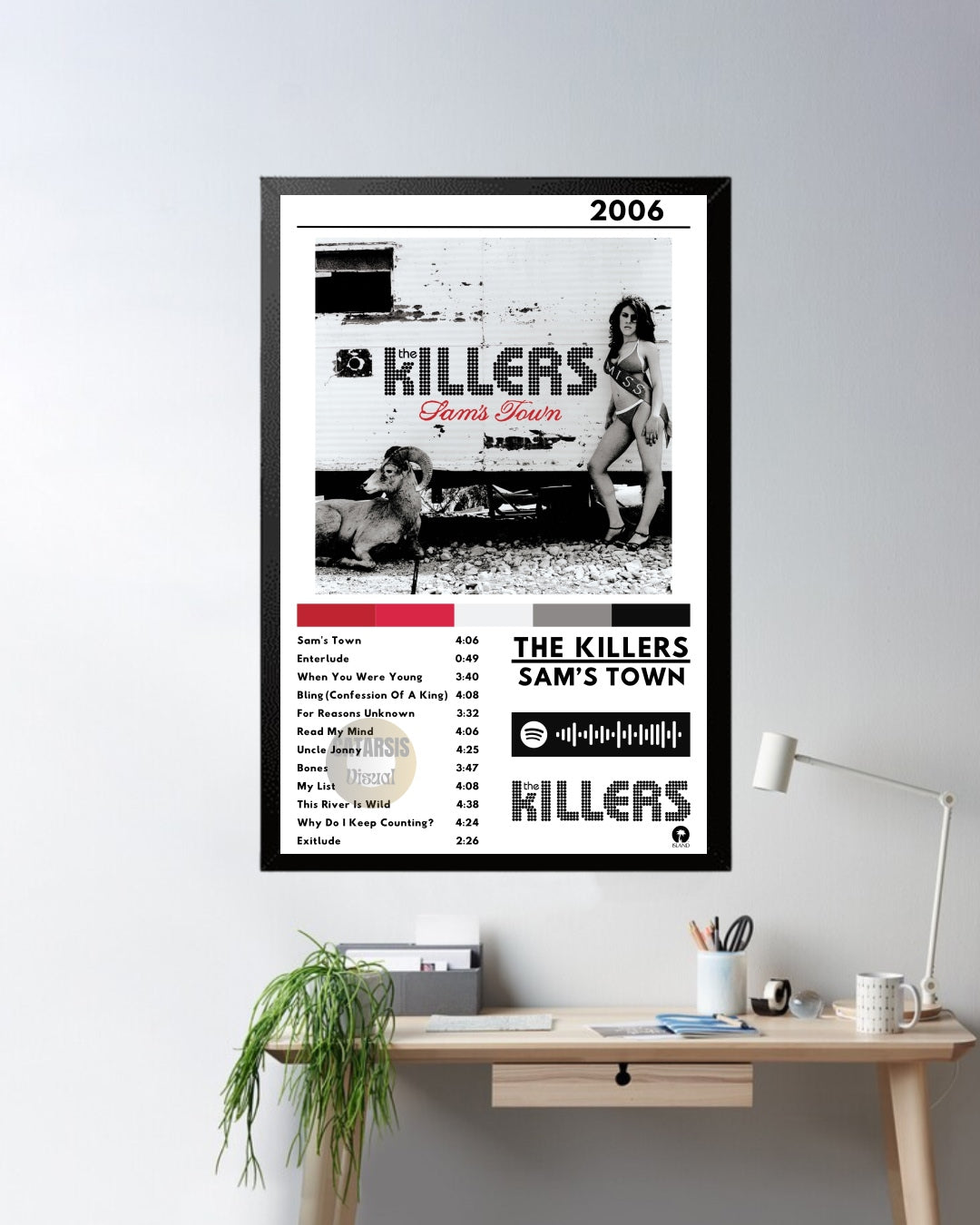 Cuadro The Killers - Sam's Town