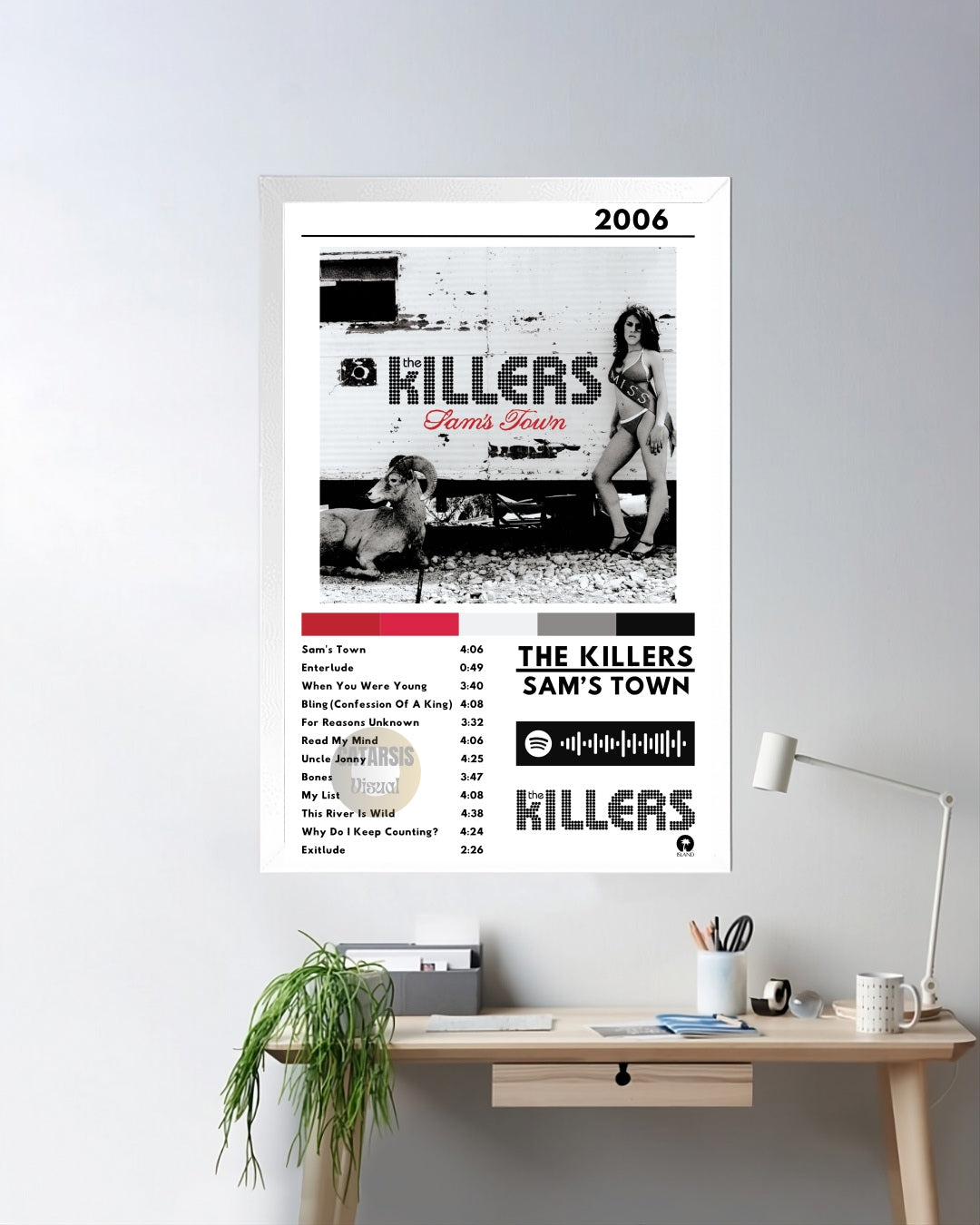 Cuadro The Killers - Sam's Town