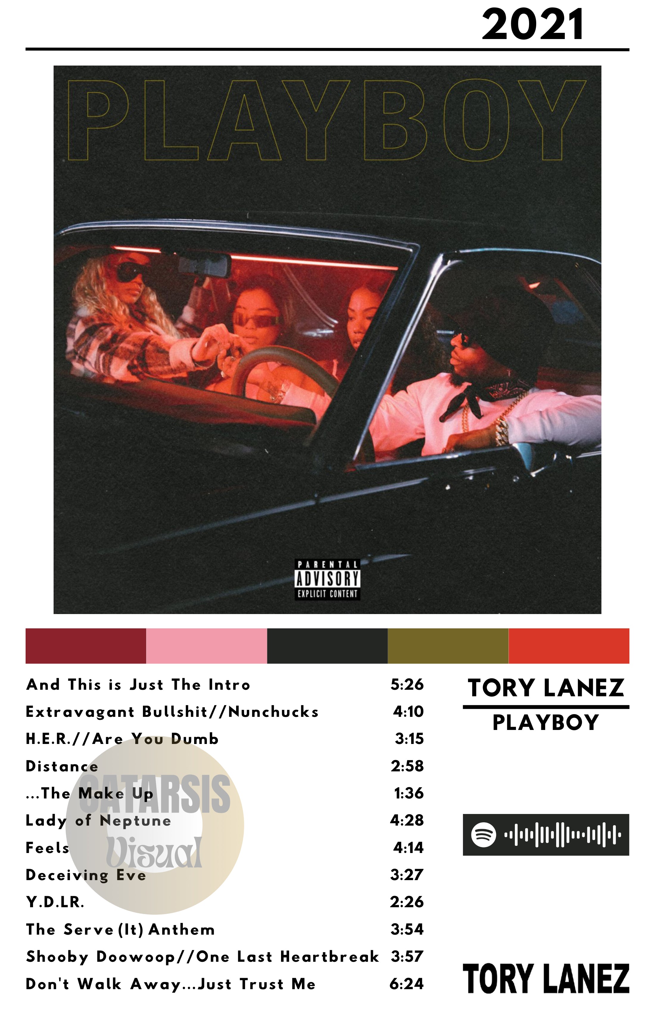 Cuadro Tory Lanez - PLAYBOY