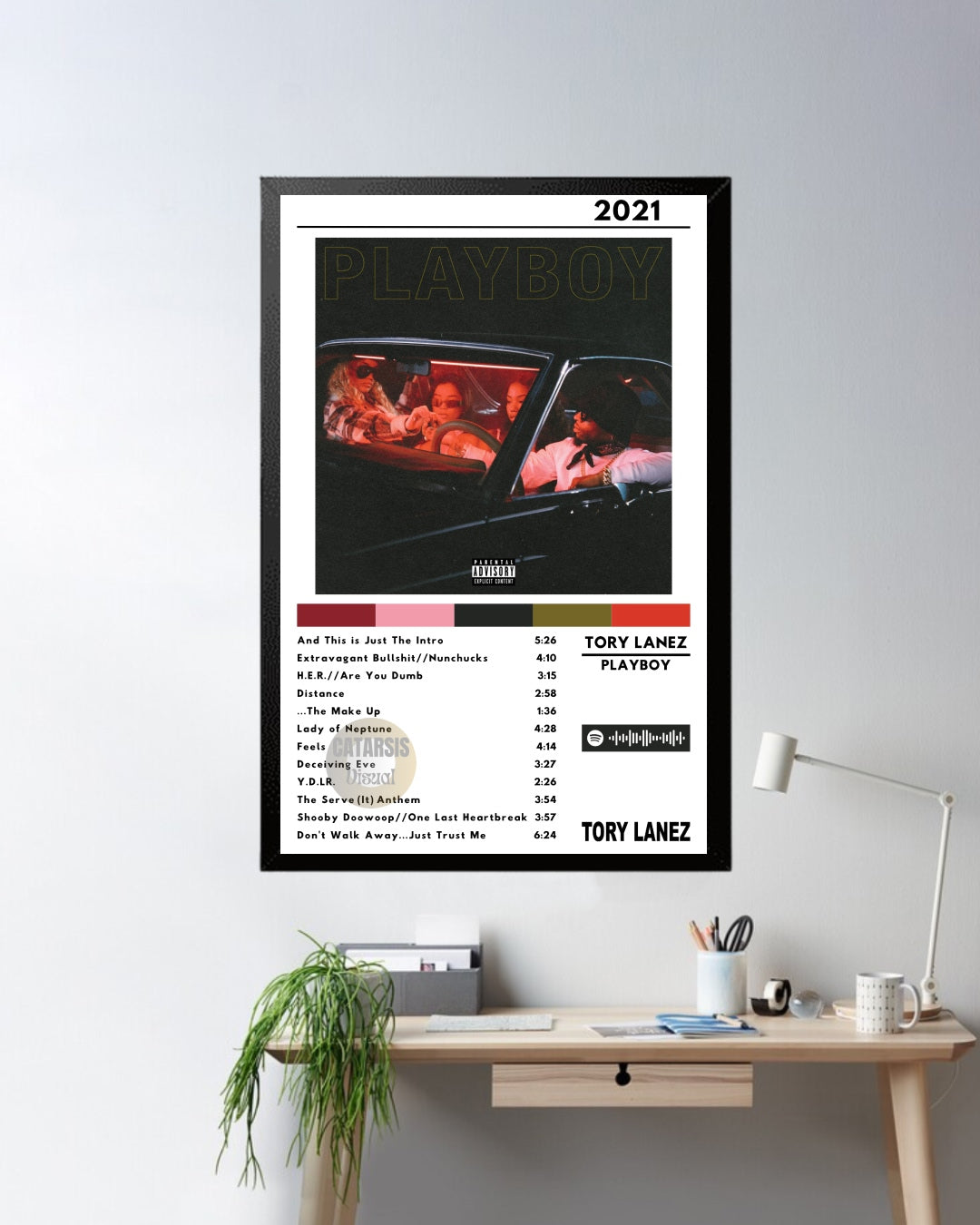 Cuadro Tory Lanez - PLAYBOY