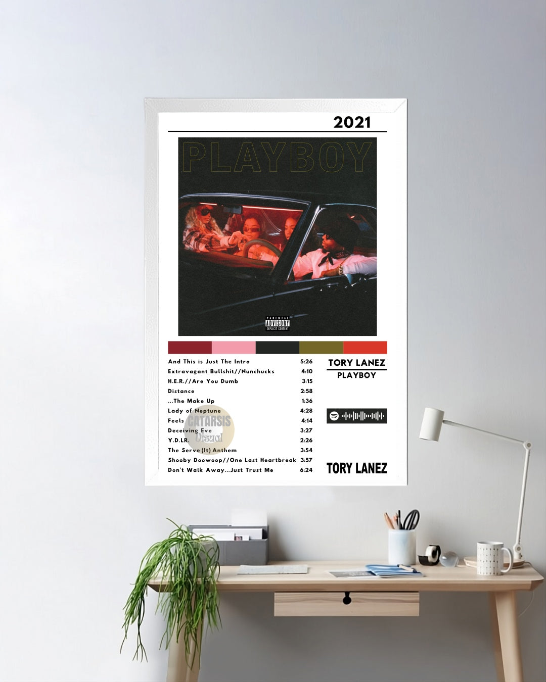 Cuadro Tory Lanez - PLAYBOY