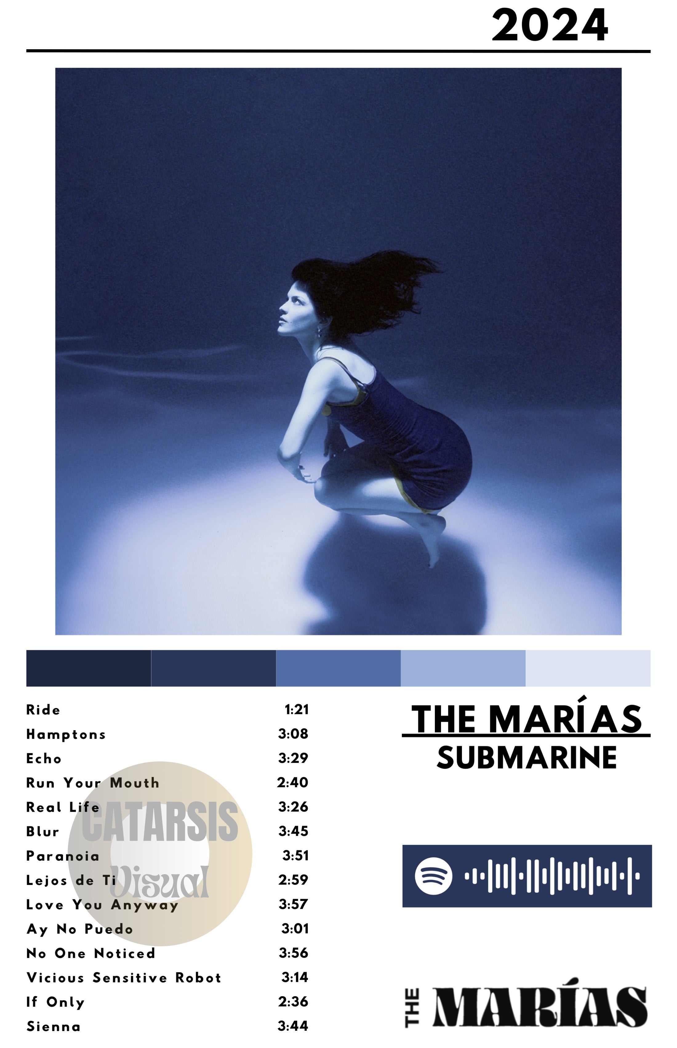Cuadro The Marias - Submarine