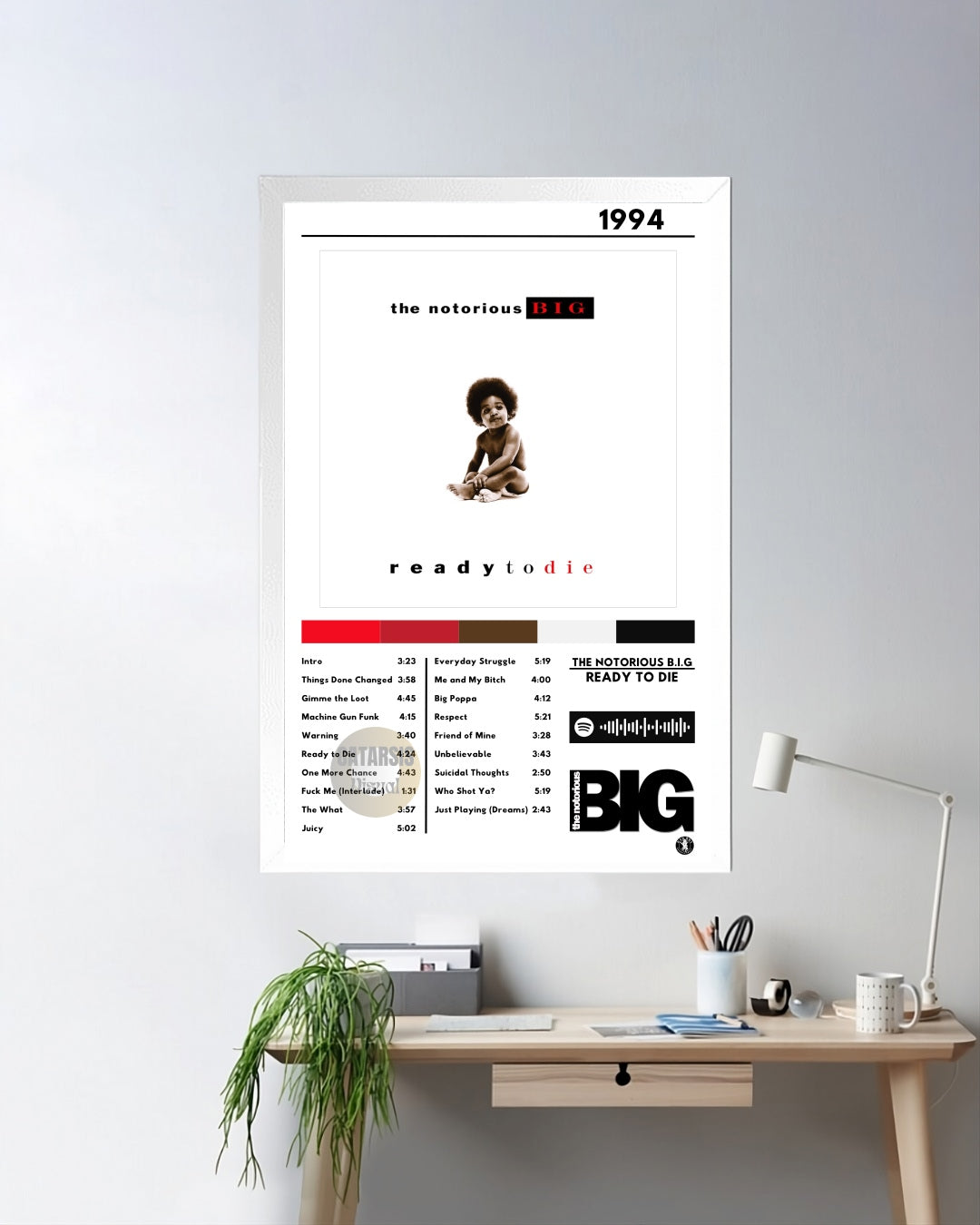 Cuadro The Notorious B.I.G. - Ready to Die