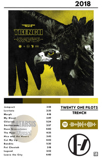 Cuadro Twenty One Pilots - Trench