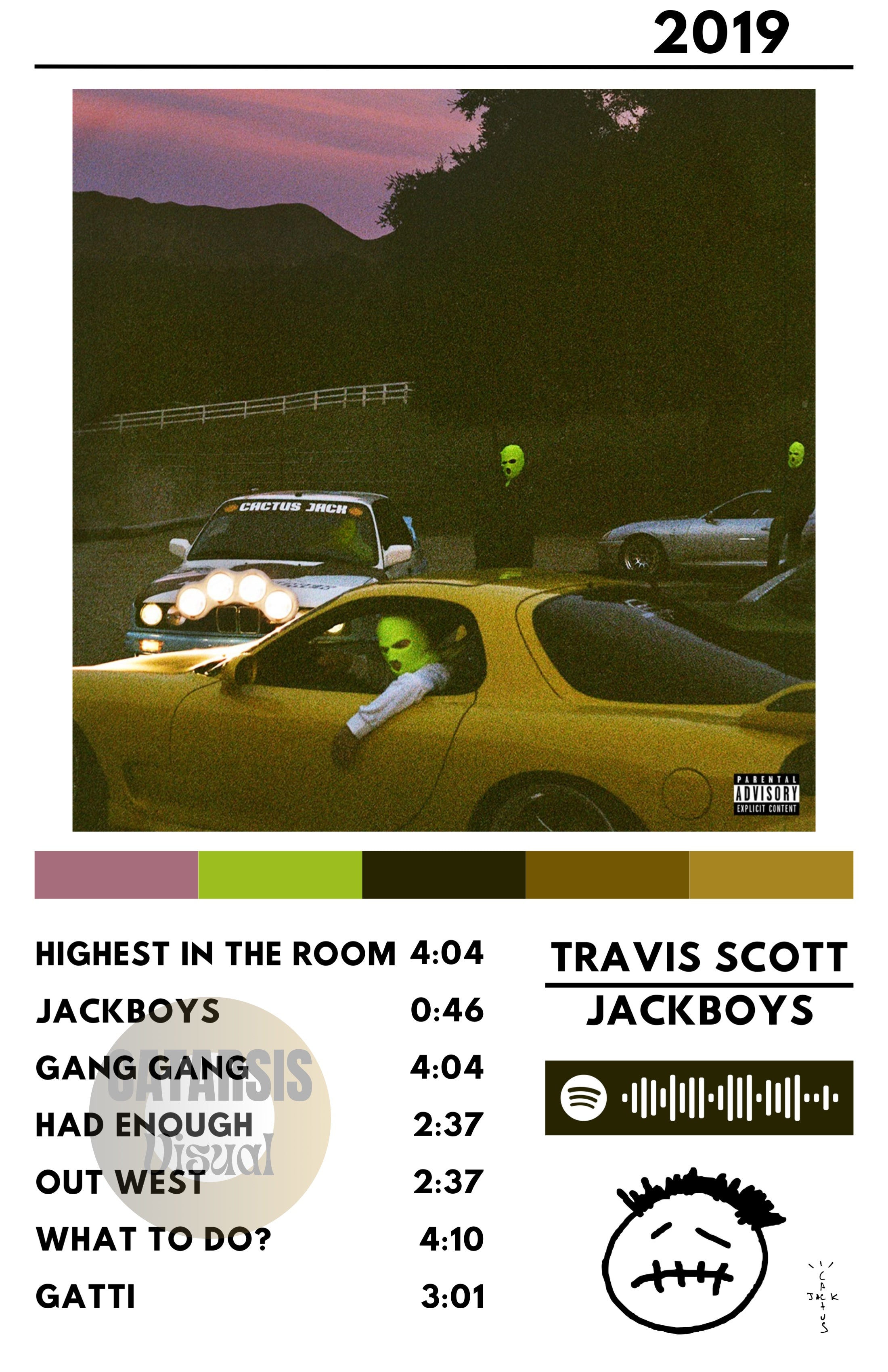 Cuadro Travis Scott - JACKBOYS