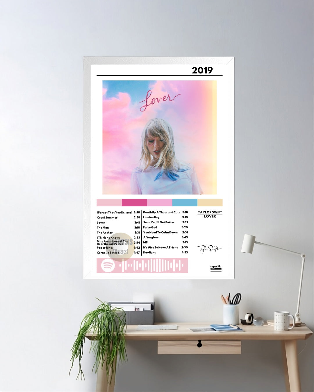 Cuadro Taylor Swift - Lover