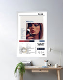 Cuadro Taylor Swift - Midnights (3AM)