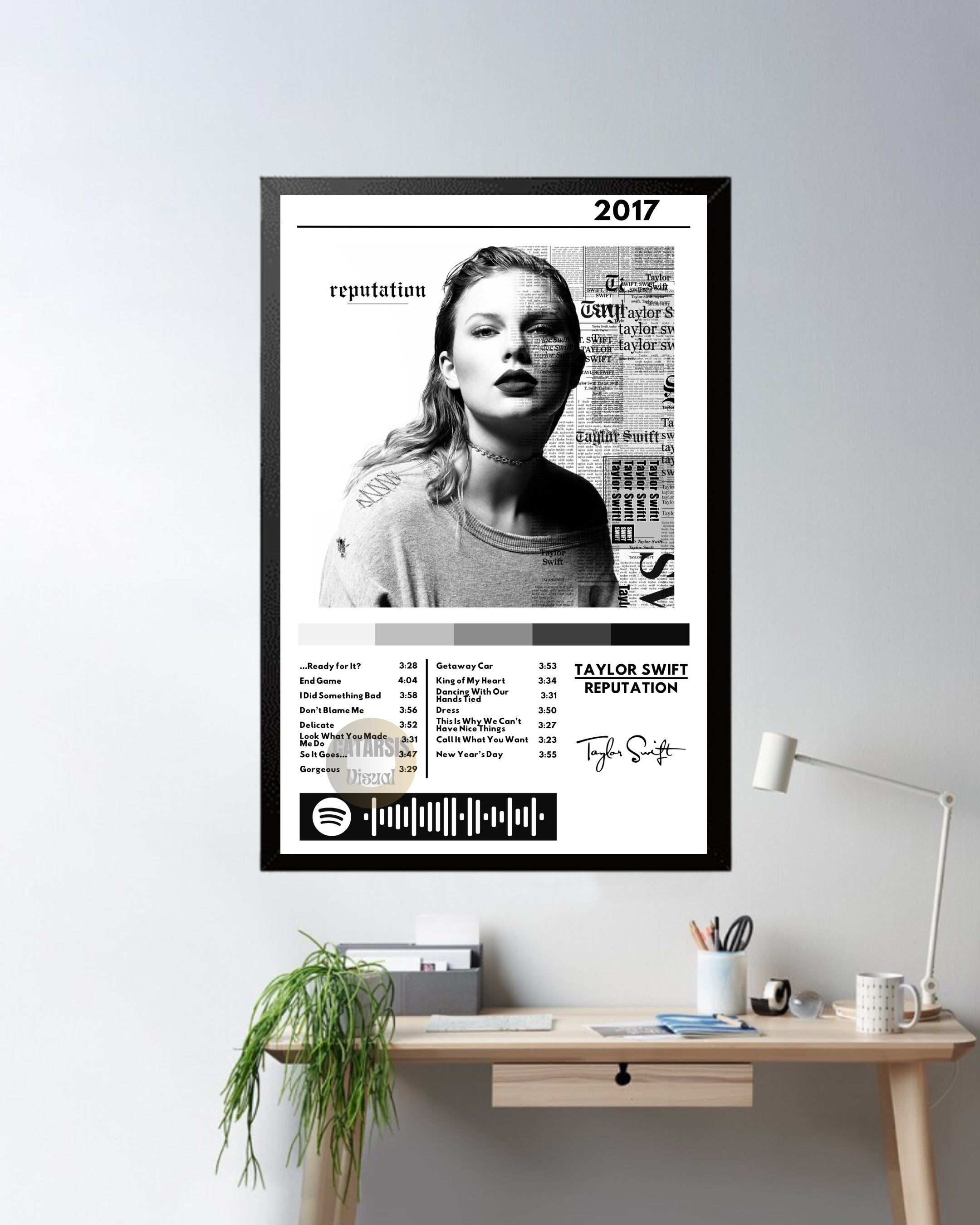 Cuadro Taylor Swift - Reputation