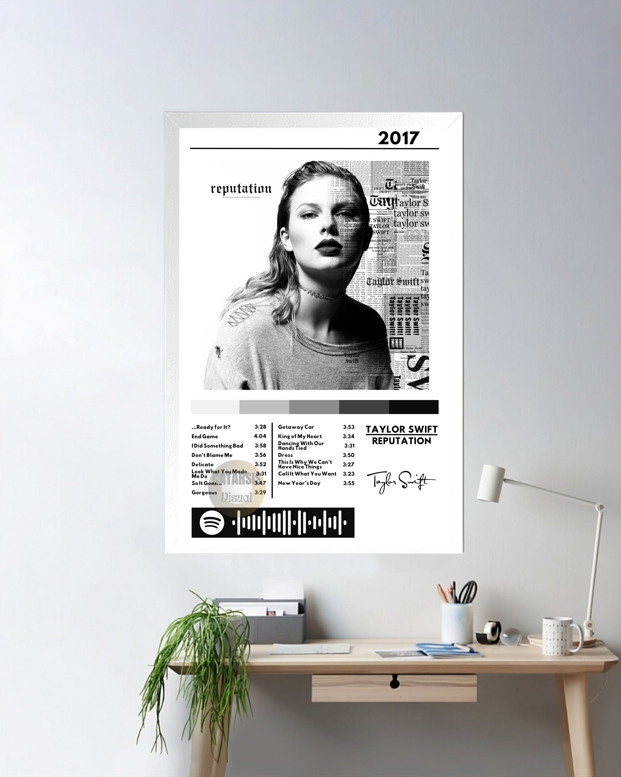Cuadro Taylor Swift - Reputation