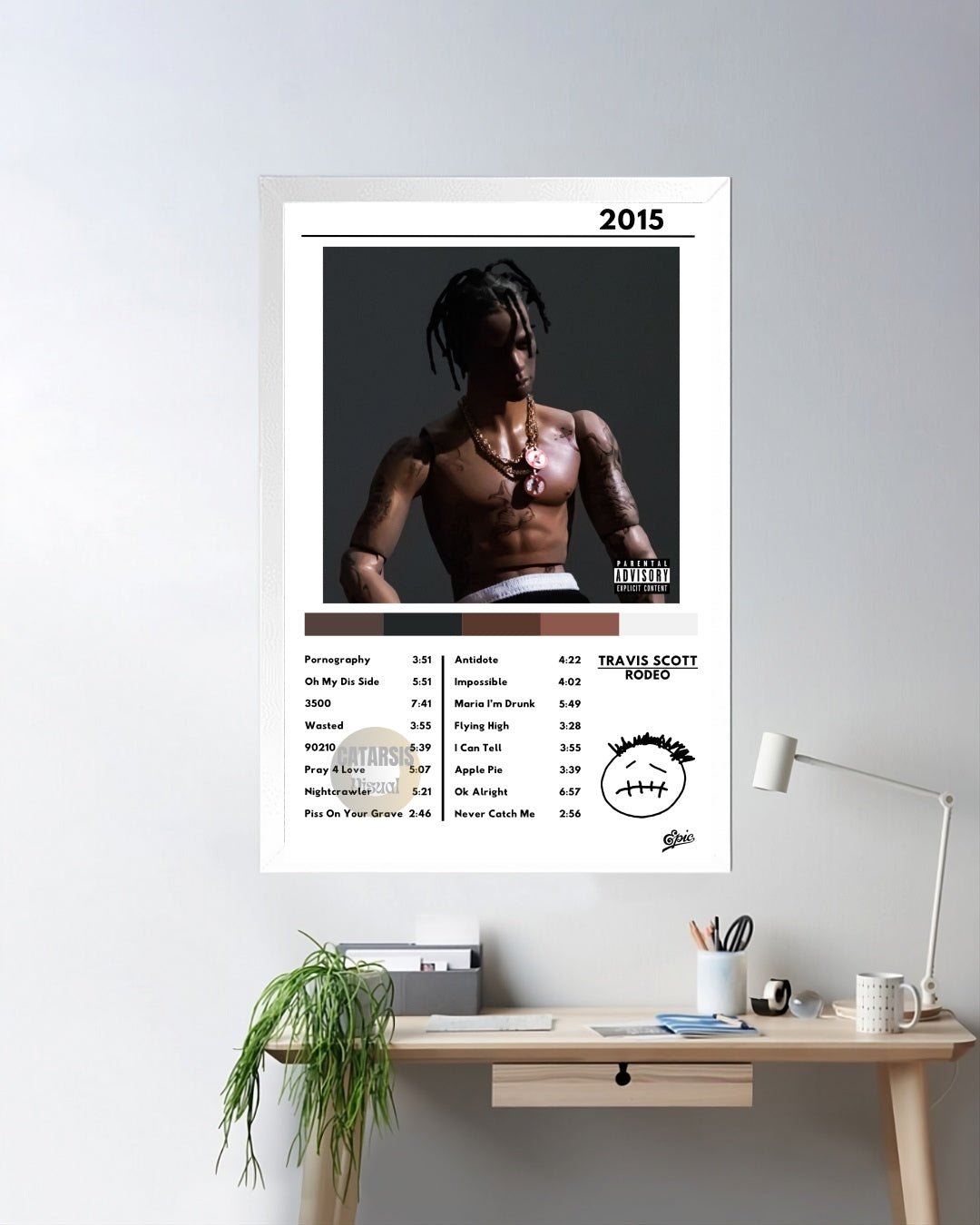 Cuadro Travis Scott - Rodeo