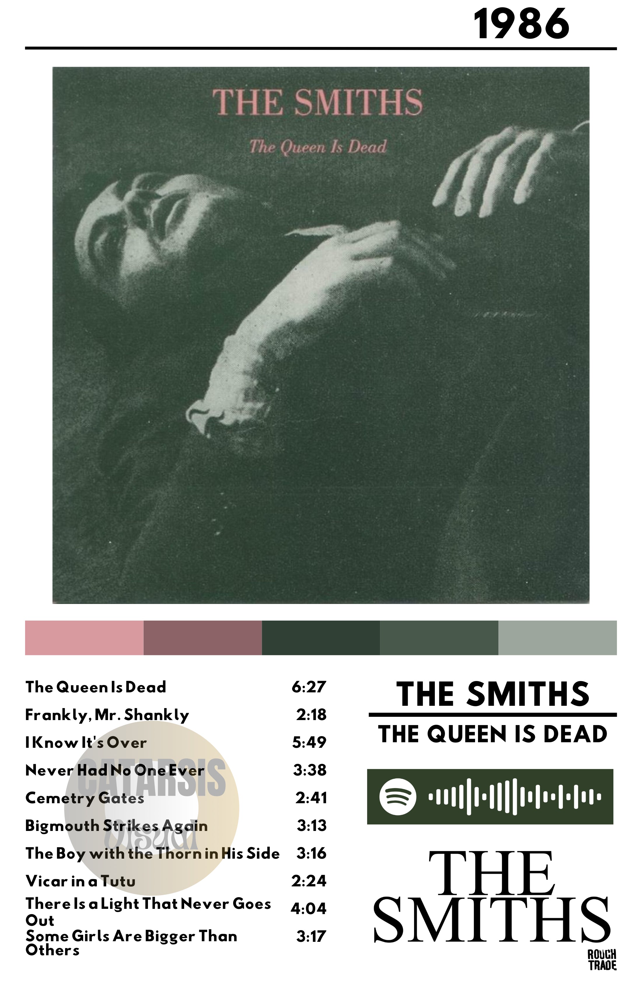 Cuadro The Smiths - The Queen Is Dead