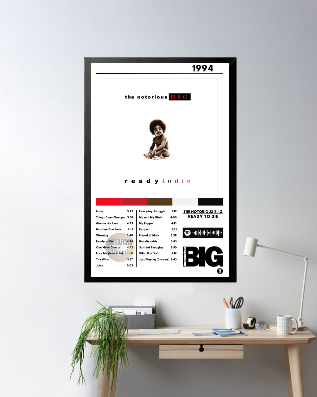Cuadro The Notorious B.I.G. - Ready to Die