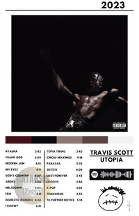 Cuadro Travis Scott - Utopia