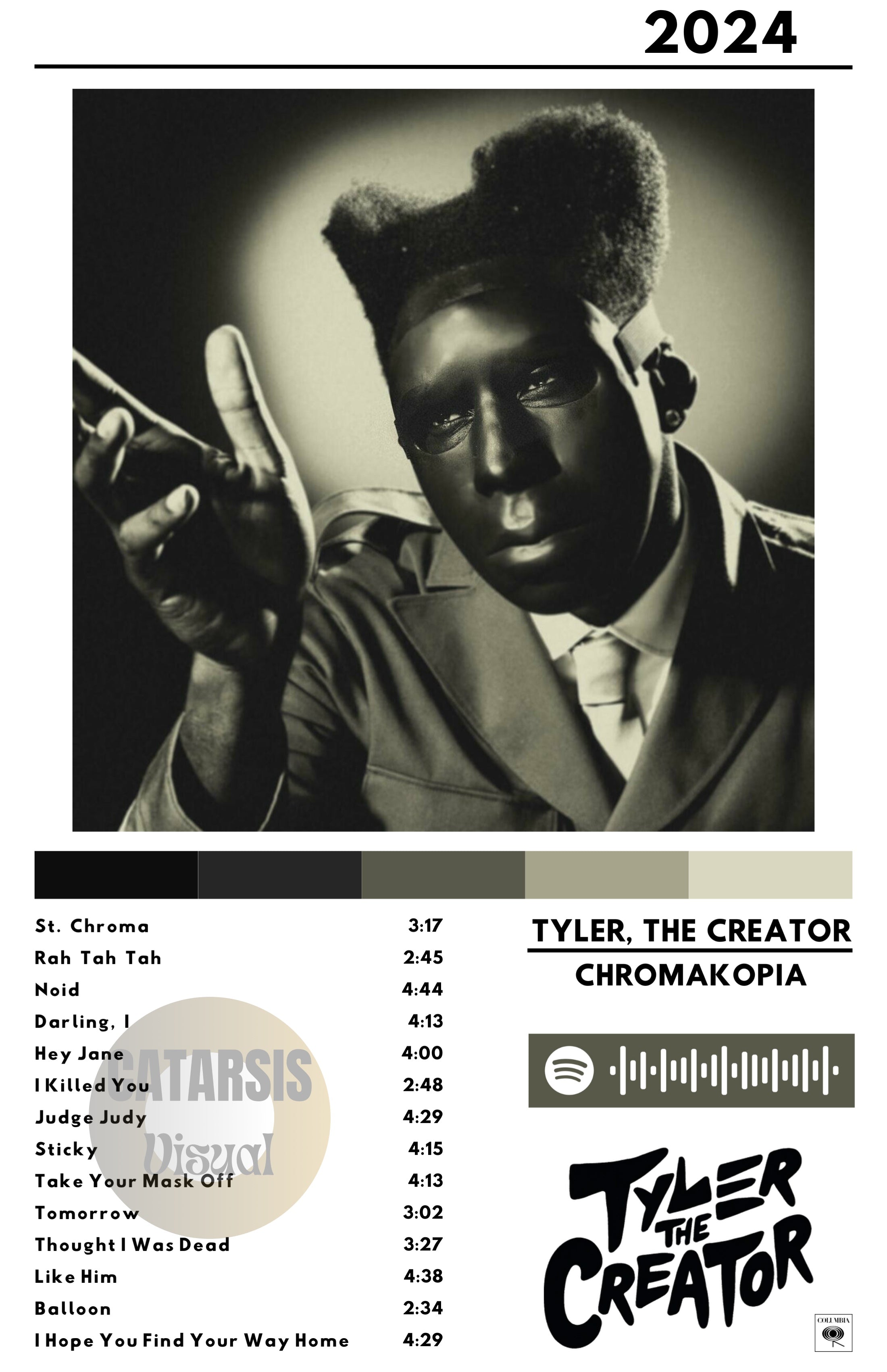 Cuadro Tyler, the Creator - CHROMAKOPIA
