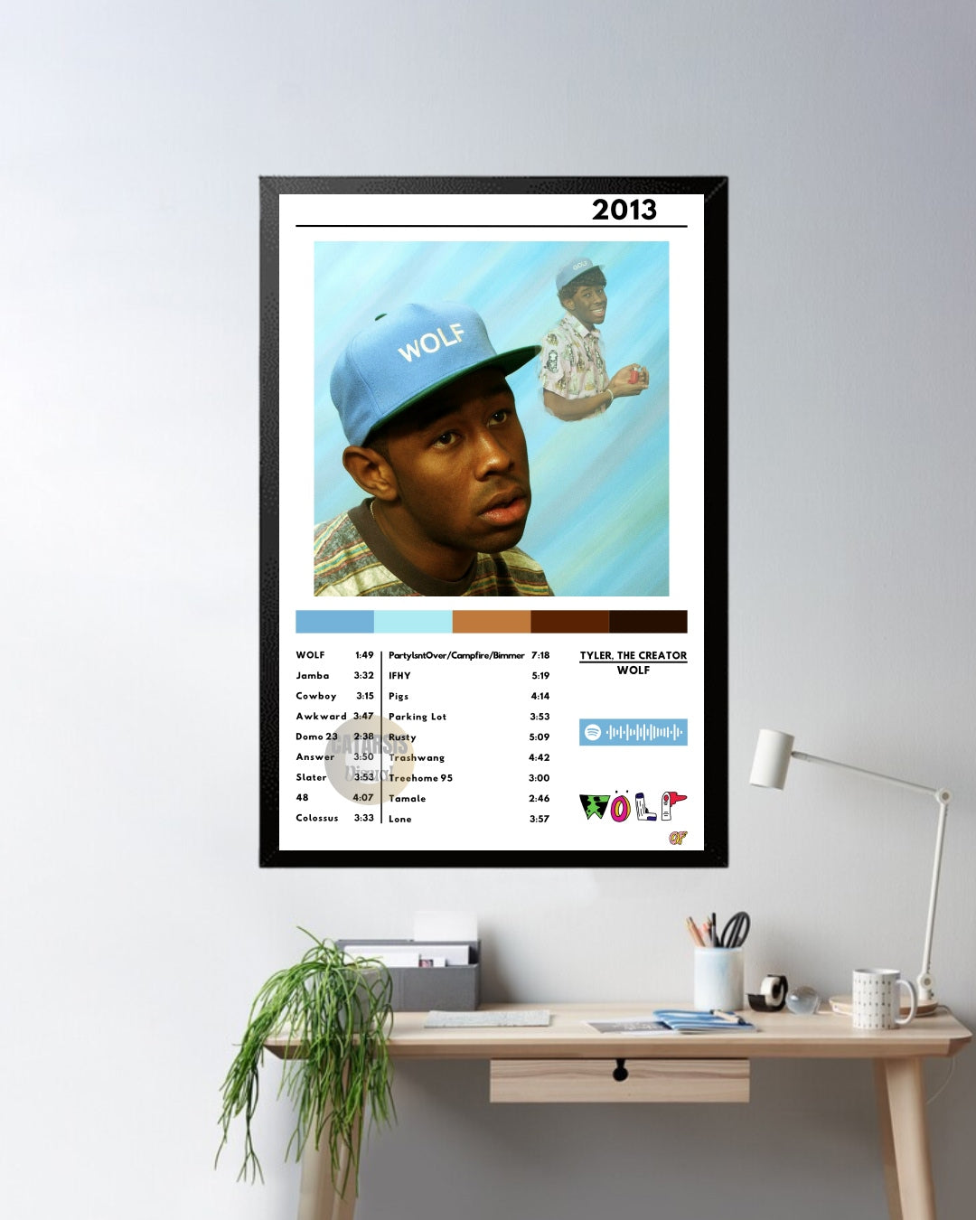 Cuadro Tyler, the Creator - Wolf