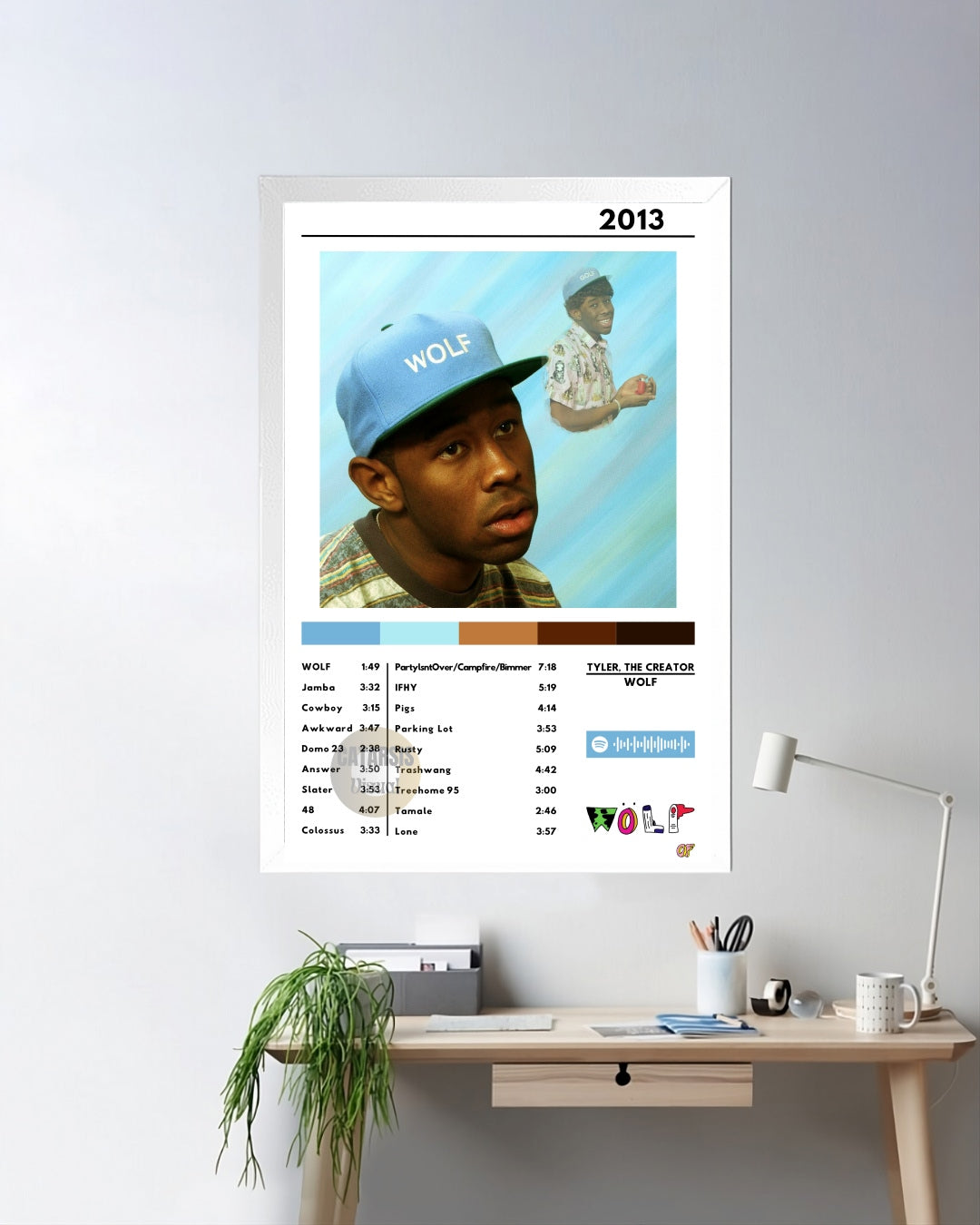 Cuadro Tyler, the Creator - Wolf