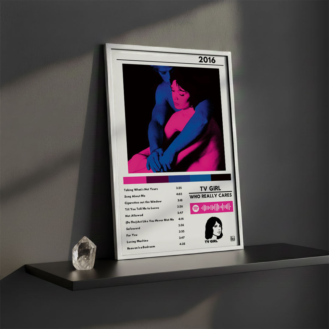 Cuadro TV Girl - Who Really Cares